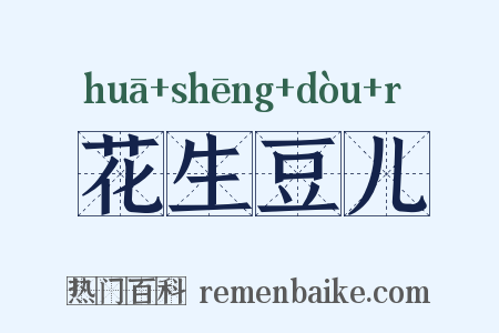 花生豆儿是什么意思的图片